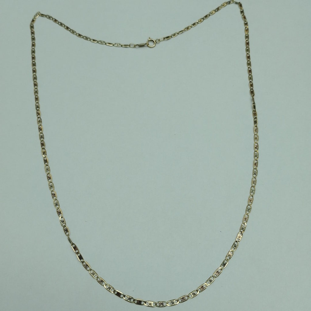 CADENA ORO,ORO COMBINADO 10 K 2,90 GRMS (SEMINUEVO)