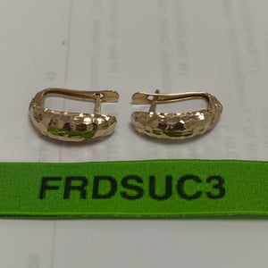 ARETES PAR ORO 14 K 2.8 GRMS (SEMINUEVO)