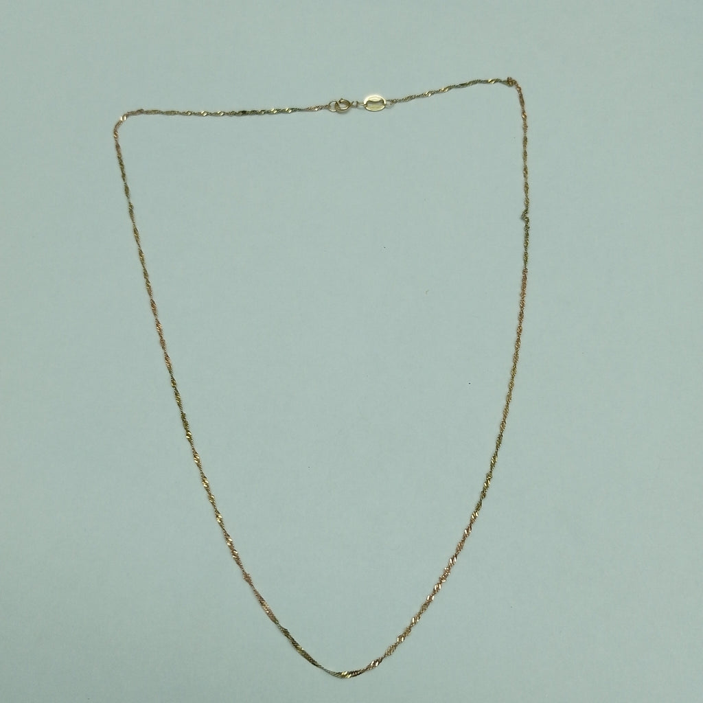 CADENA ORO 10 K 0.8 GRMS (SEMINUEVO)