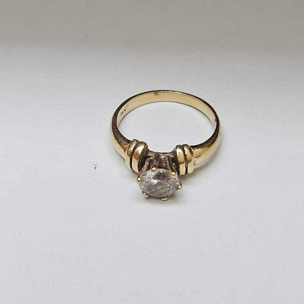 SOLITARIO ORO 14 K 4.8 GRMS (SEMINUEVO)