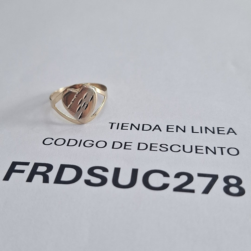 ANILLO ORO 10 K 1.3 GRMS (SEMINUEVO)