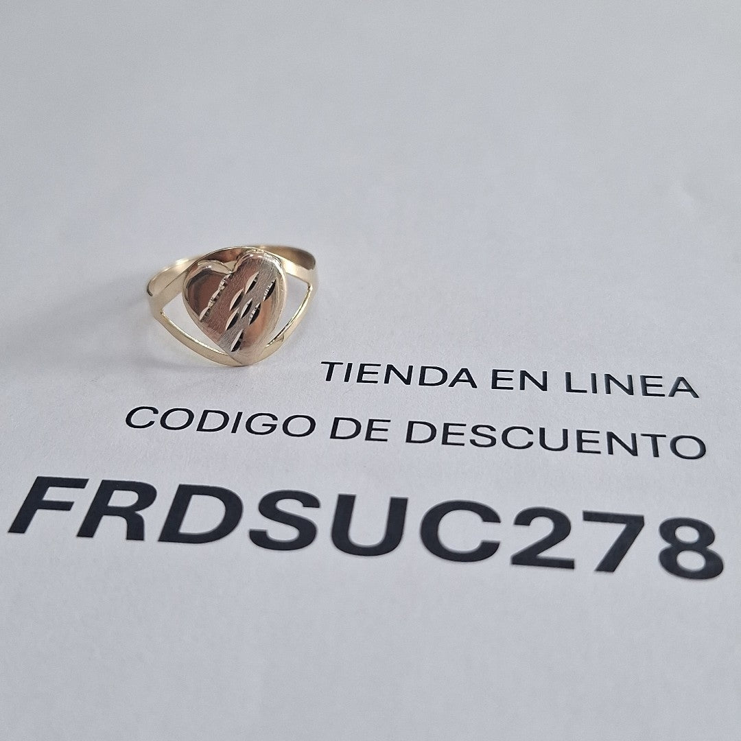ANILLO ORO 10 K 1.3 GRMS (SEMINUEVO)