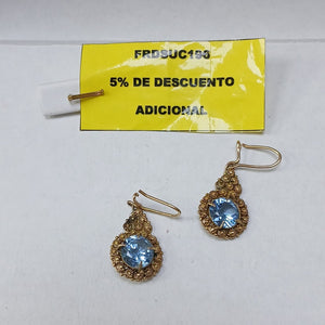 ARETES PAR ORO 8 K 4.8 GRMS (SEMINUEVO)