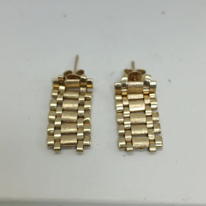 ARETES PAR ORO 14 K 3.6 GRMS (SEMINUEVO)