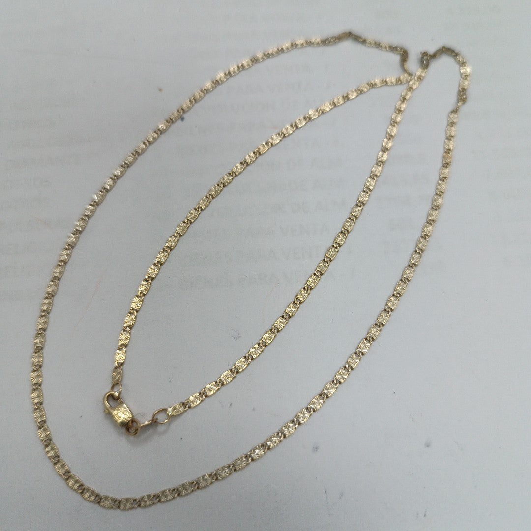 CADENA ORO 14 K 4.7 GRMS (SEMINUEVO)