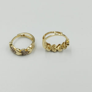 ARRACADAS PAR ORO 14 K 2.8 GRMS (SEMINUEVO)