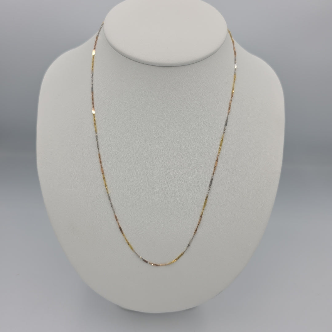 CADENA ORO 14 K 1.8 GRMS (SEMINUEVO)