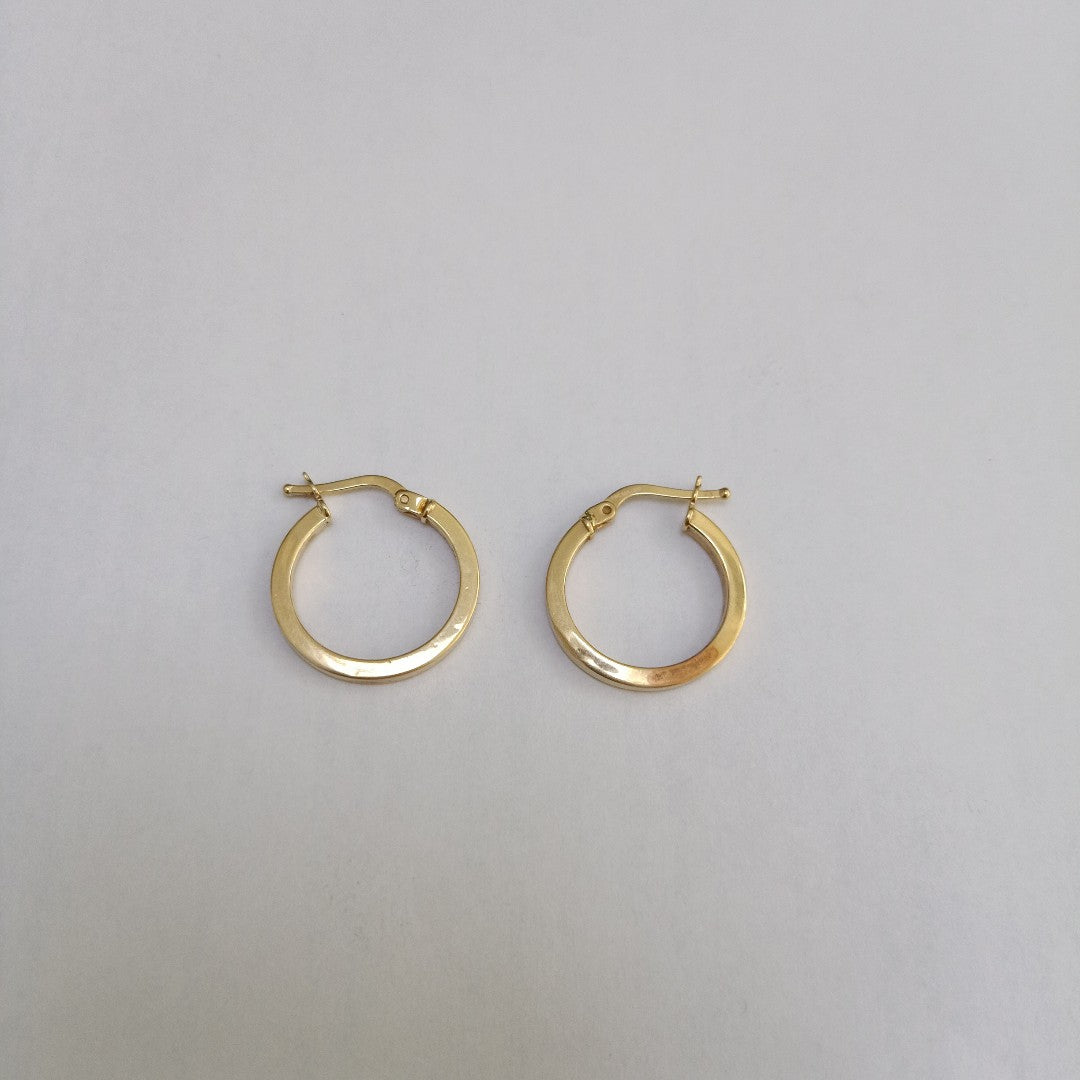 ARRACADAS PAR ORO 14 K 1.6 GRMS (SEMINUEVO)