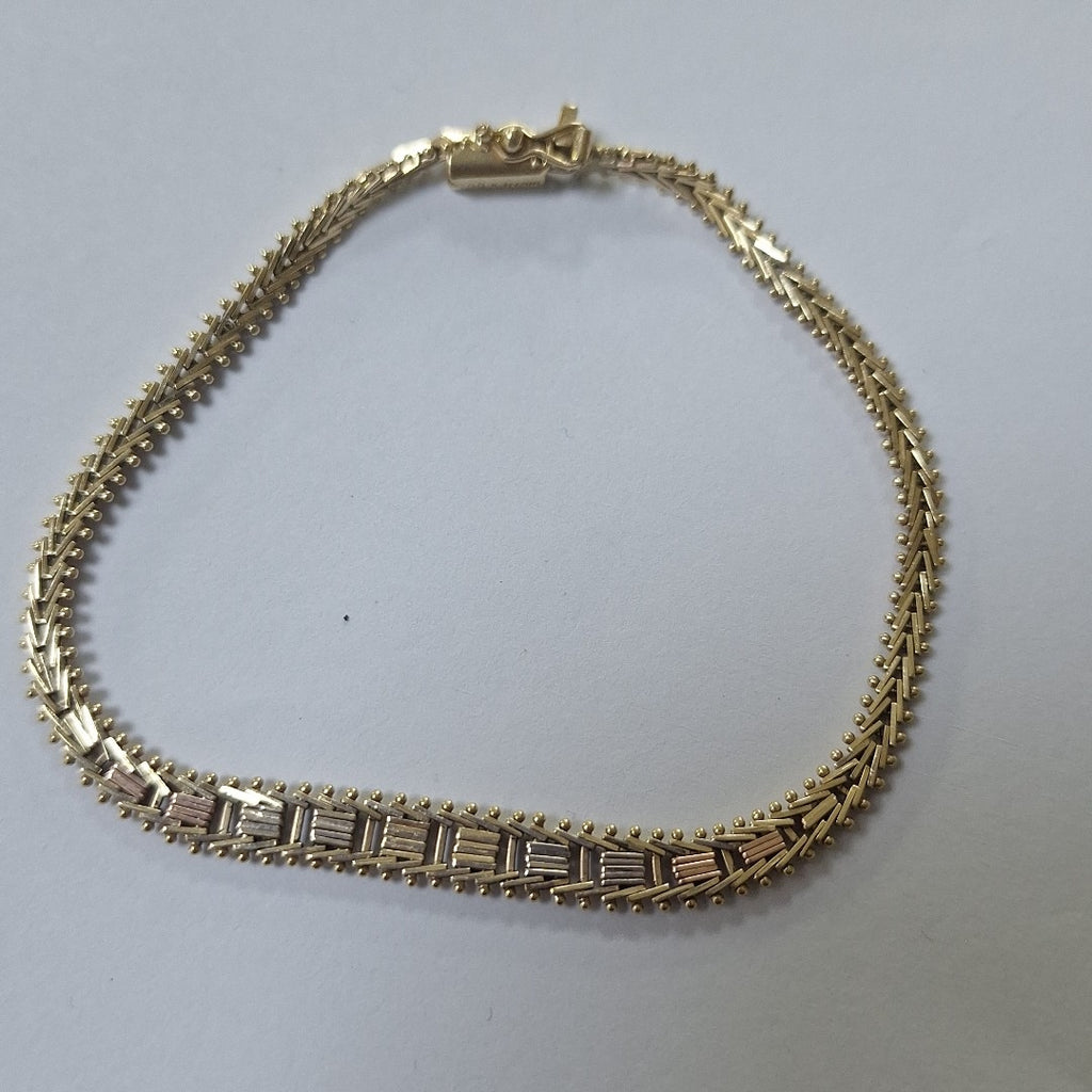 PULSERA ORO 10 K 6.7 GRMS (SEMINUEVO)