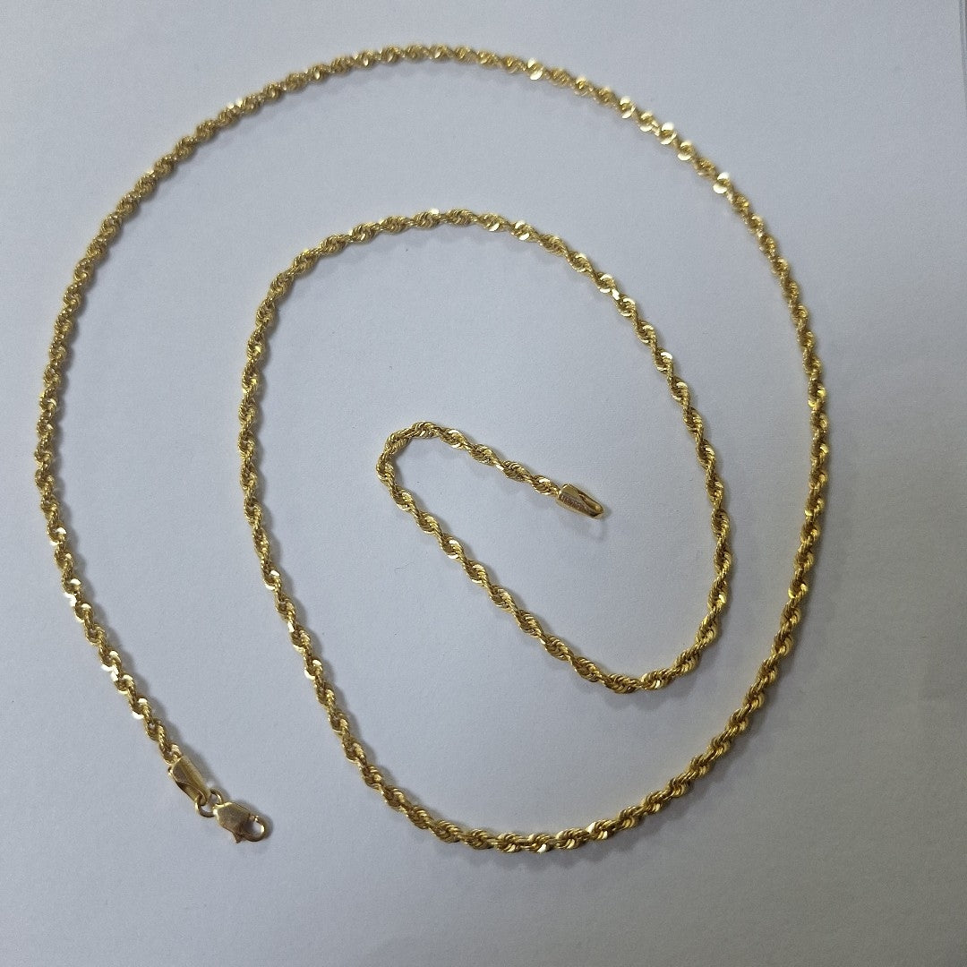 CADENA ORO 14 K 11.9 GRMS (SEMINUEVO)