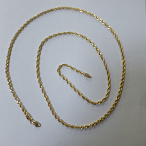 CADENA ORO 14 K 11.9 GRMS (SEMINUEVO)