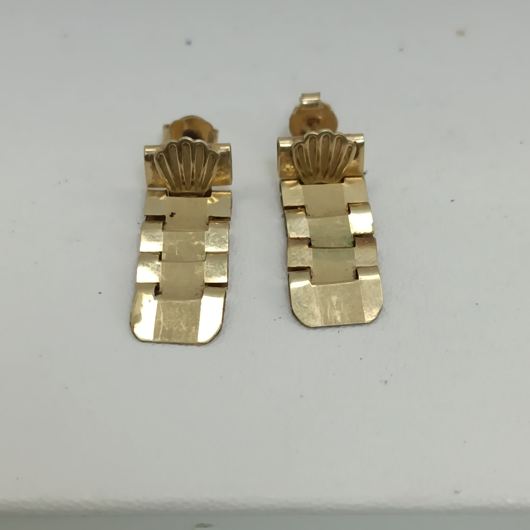 BROQUELES PAR ORO 14 K 2.2 GRMS (SEMINUEVO)