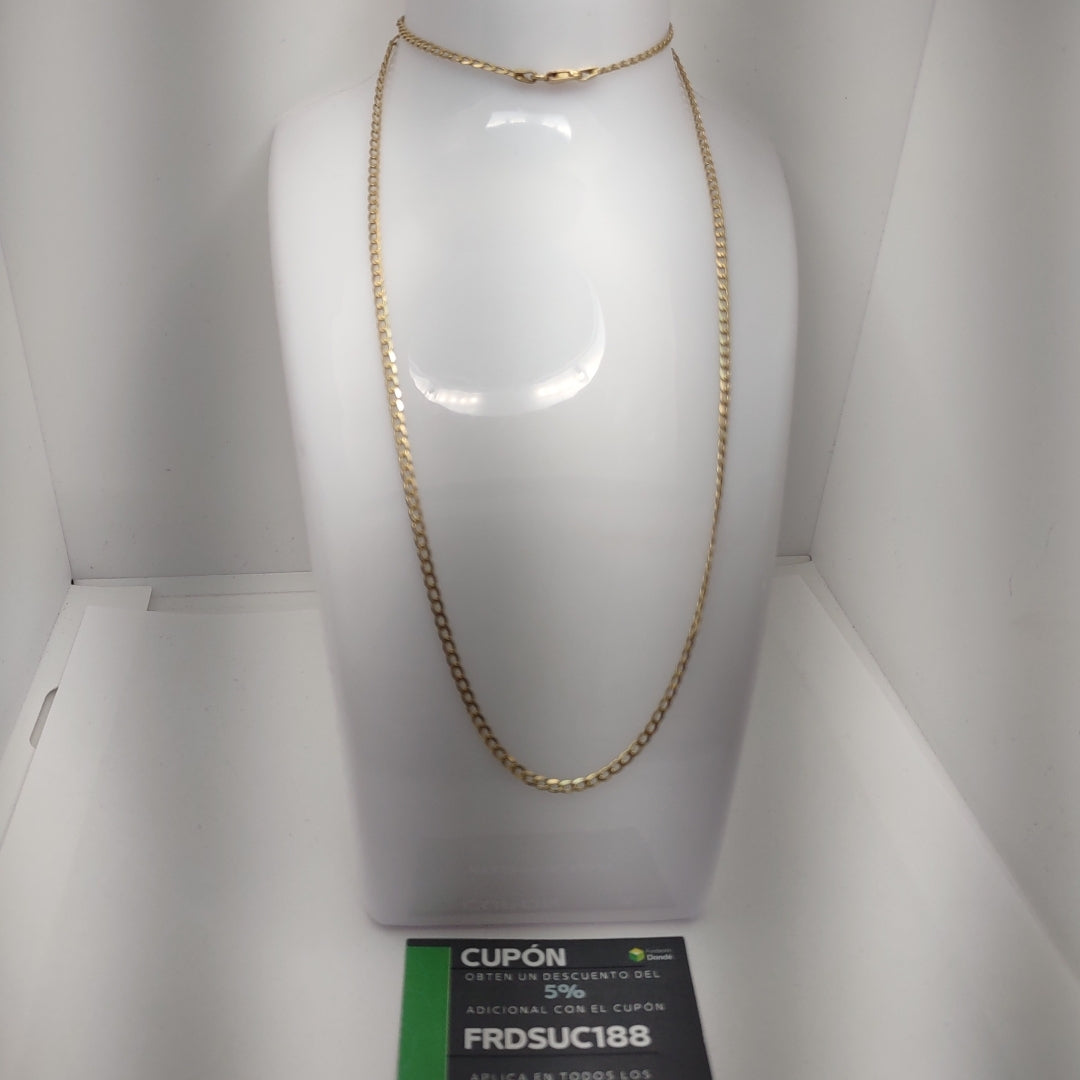CADENA ORO 14 K 5.5 GRMS (SEMINUEVO)