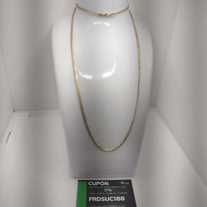 CADENA ORO 14 K 5.5 GRMS (SEMINUEVO)