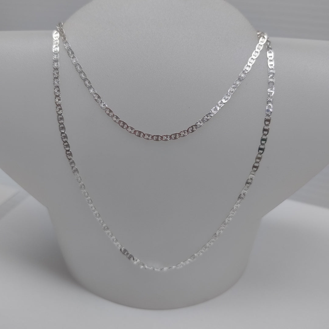 CADENA GUCHI PLATA .925 55 CM 3.82 GR (NUEVO)