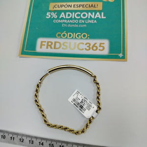 ESCLAVA ORO 14 K 17.1 GRMS (SEMINUEVO)