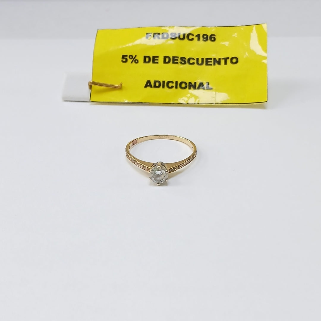SOLITARIO ORO 14 K 1,70 GRMS (SEMINUEVO)