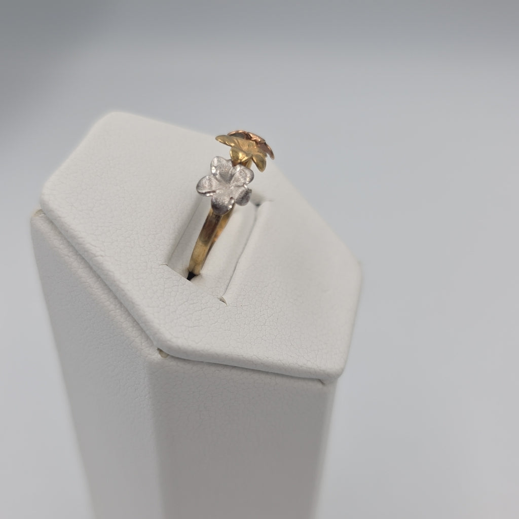 ANILLITO ORO, ORO COMBINADO 10 K 1.1 GRMS (SEMINUEVO)