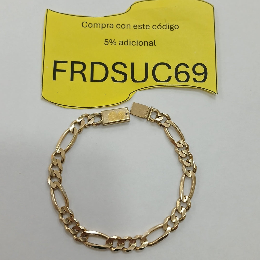 PULSERA ORO 14 K 14.7 GRMS (SEMINUEVO)