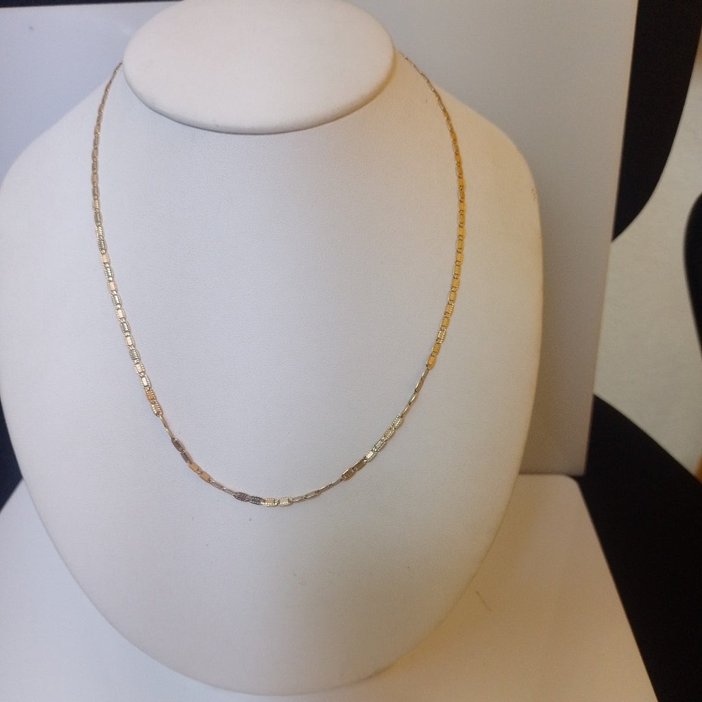 CADENA ORO,RODIADO 14 K 5,70 GRMS (SEMINUEVO)