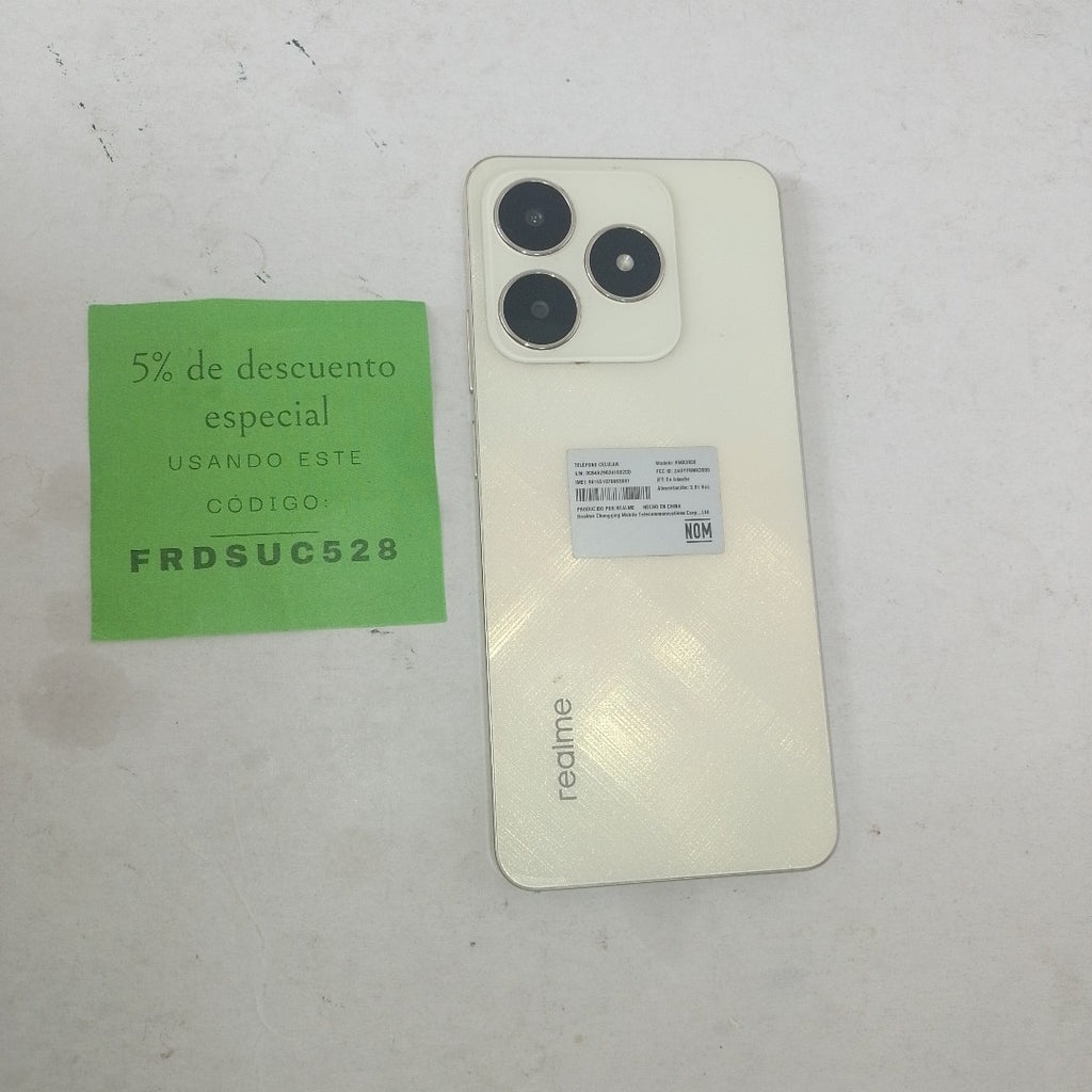 CELULAR REALME C61 RMX3930 (2024) 256 GB 4 GB RAM (SEMINUEVO)