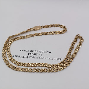 CADENA ORO 10 K 42.3 GRMS (SEMINUEVO)