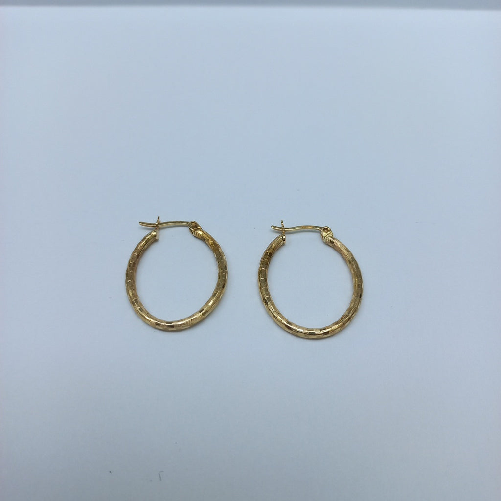 ARRACADAS PAR ORO 14 K 1.8 GRMS (SEMINUEVO)