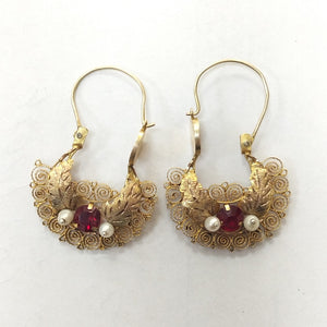 ARETES PAR ORO 10 K 5.9 GRMS (SEMINUEVO)