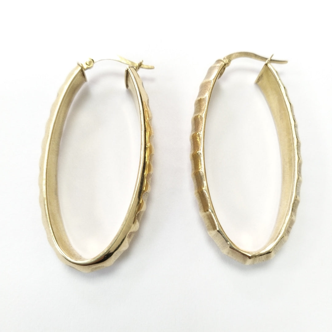 ARRACADAS PAR ORO 14 K 7.4 GRMS (SEMINUEVO)