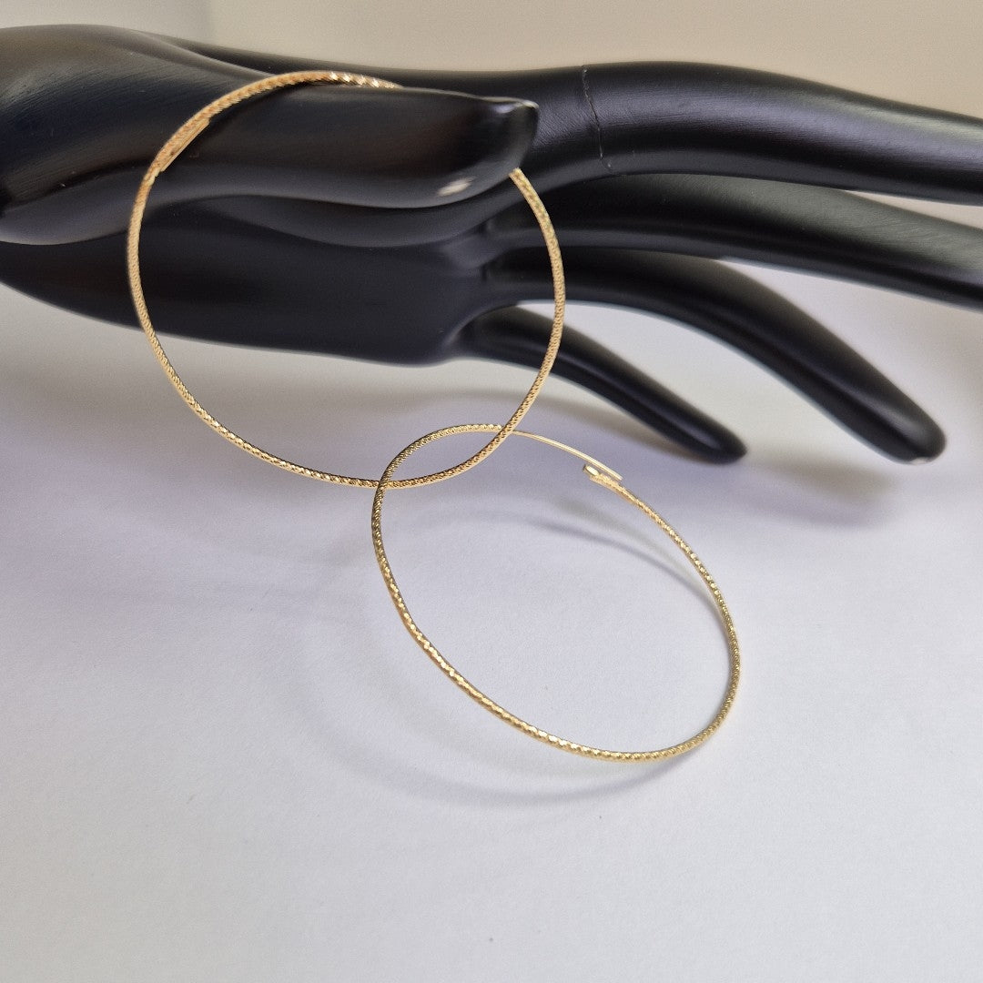 ARRACADAS PAR ORO 14 K 2,20 GRMS (SEMINUEVO)