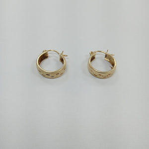 ARRACADAS PAR ORO 10 K 1,70 GRMS (SEMINUEVO)
