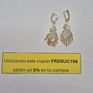 ARETES PAR ORO 10 K 4,10 GRMS (SEMINUEVO)