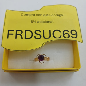 ANILLITO ORO 10 K 1.9 GRMS (SEMINUEVO)