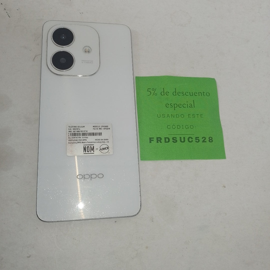 CELULAR OPPO A60 CPH3669 256 GB 8 GB RAM (SEMINUEVO)