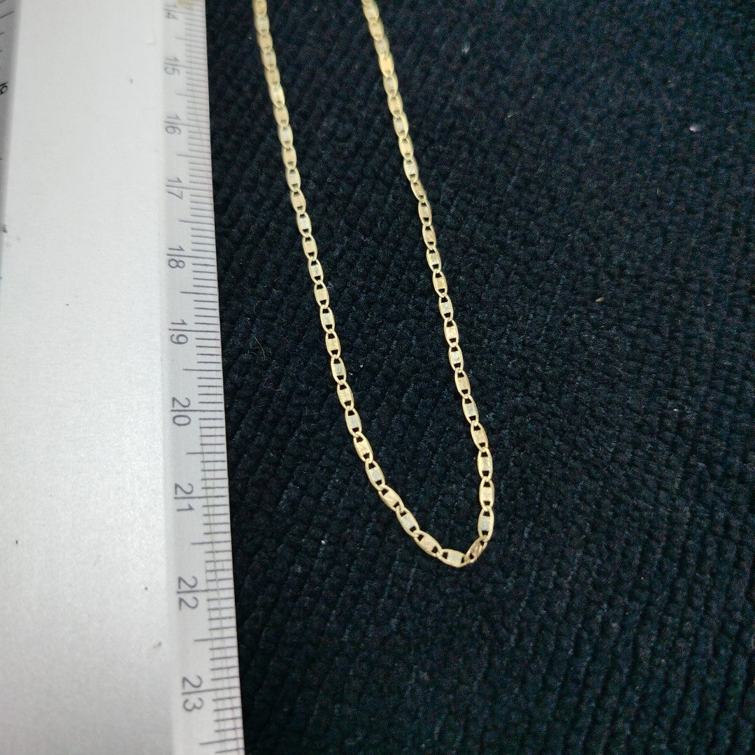 CADENA ORO COMBINADO 10 K 1.5 GRMS (SEMINUEVO)