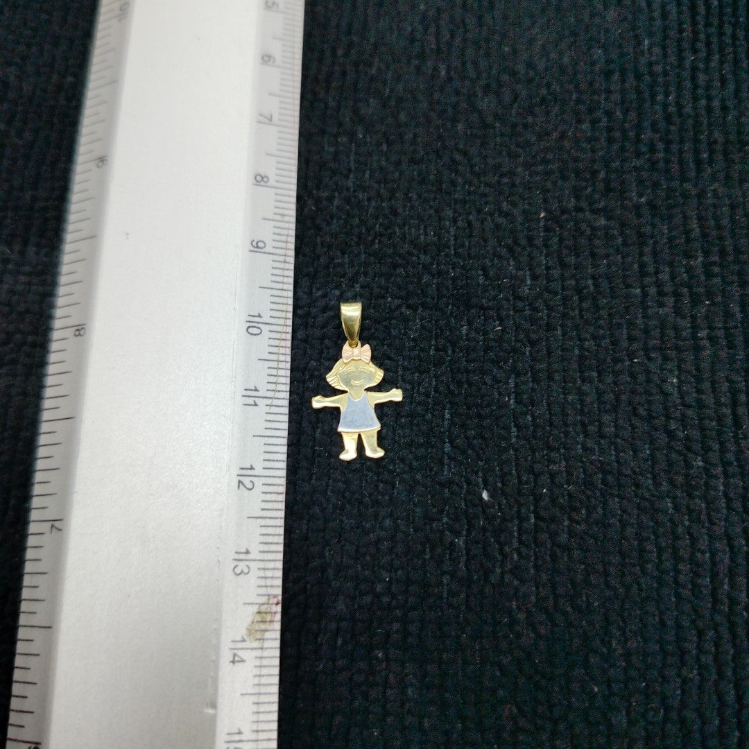 DIJE ORO COMBINADO 10 K 0.6 GRMS (SEMINUEVO)
