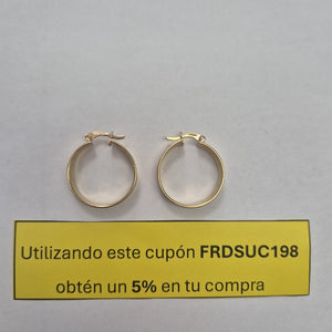 ARRACADAS PAR ORO 10 K 4,60 GRMS (SEMINUEVO)