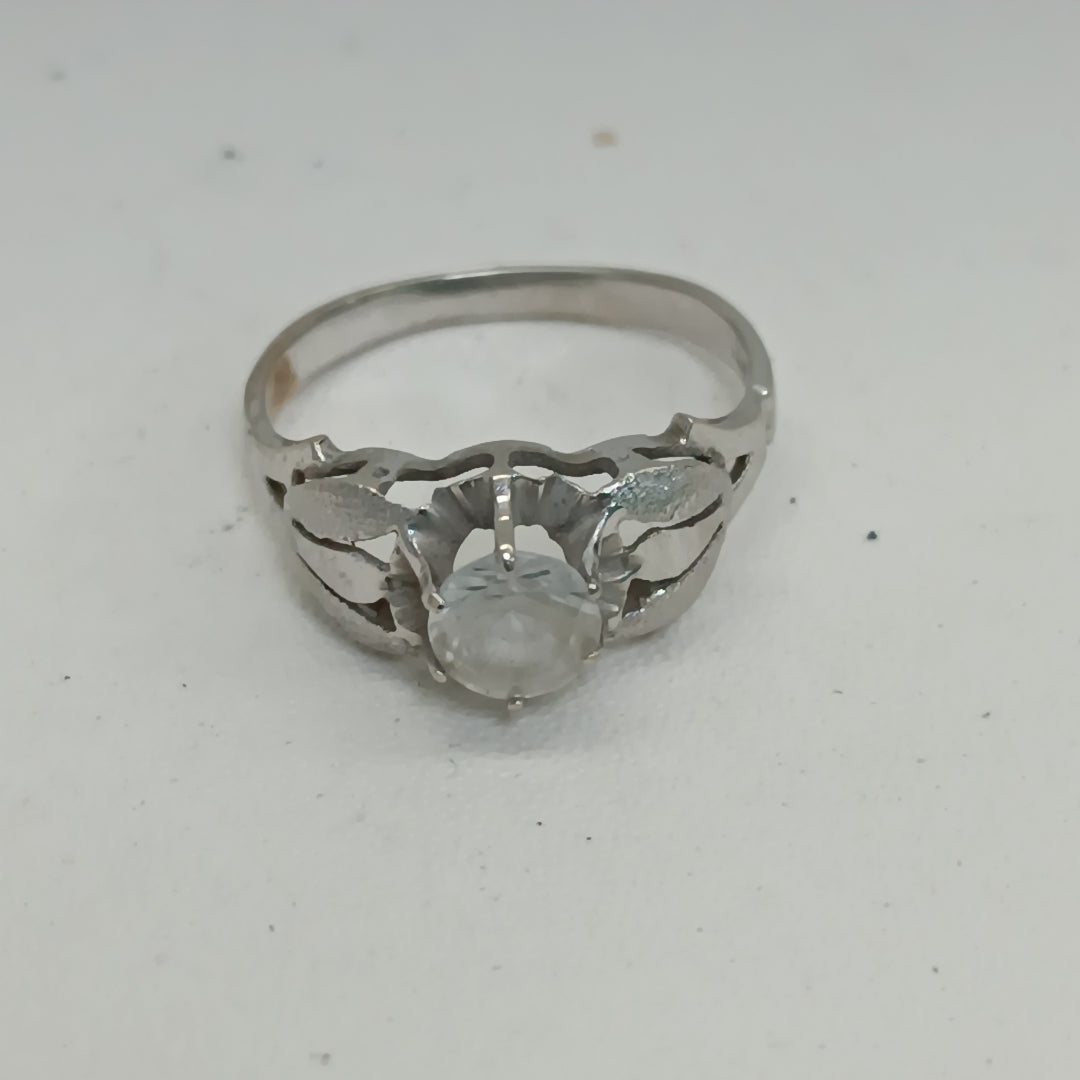 SOLITARIO ORO BLANCO 14 K 2,30 GRMS (SEMINUEVO)