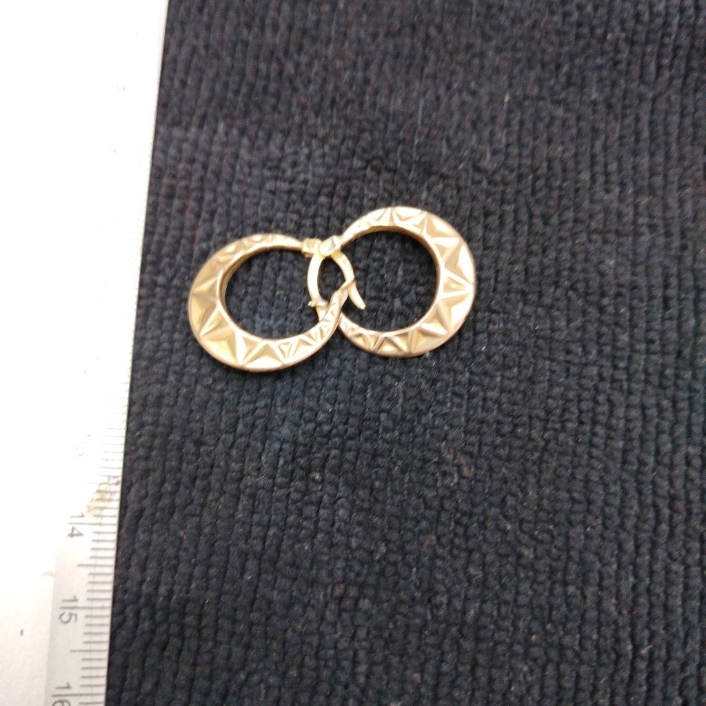 ARRACADAS PAR ORO COMBINADO 10 K 1,50 GRMS (SEMINUEVO)