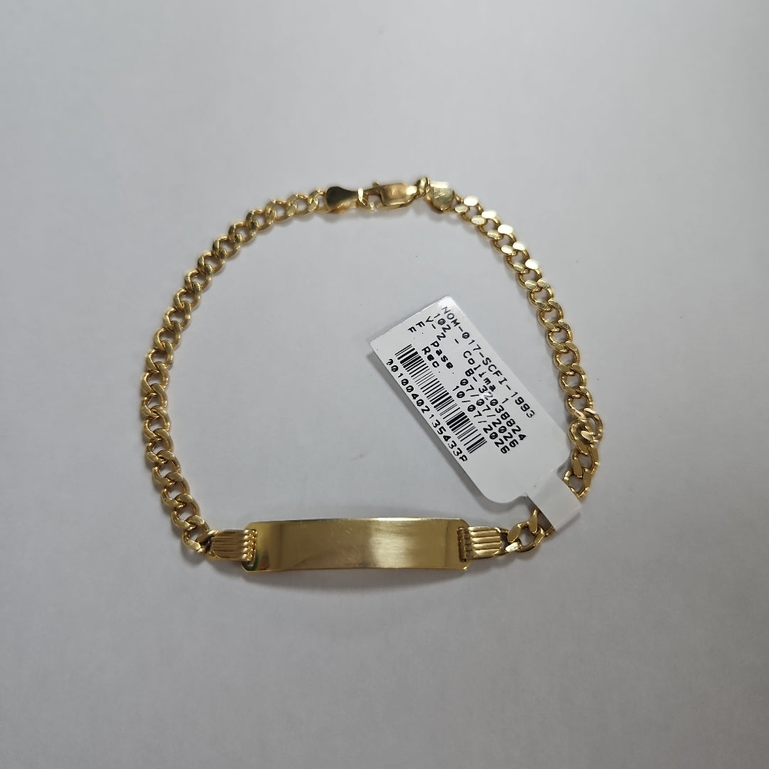 ESCLAVA ORO 14 K 4.5 GRMS (SEMINUEVO)