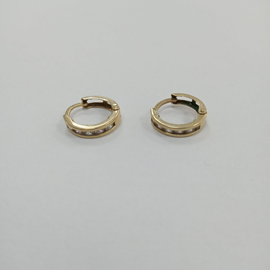 ARRACADAS PAR ORO 10 K 0.8 GRMS (SEMINUEVO)