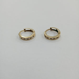 ARRACADAS PAR ORO 10 K 0.8 GRMS (SEMINUEVO)
