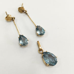 ARETES PAR ORO 14 K 5.3 GRMS (SEMINUEVO)