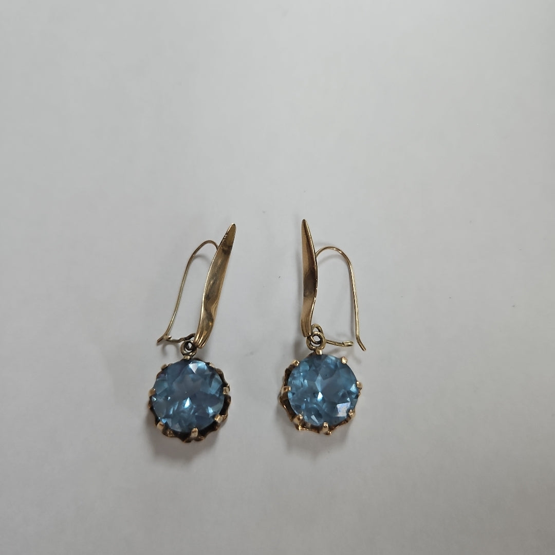 ARETES PAR ORO 8 K 5.6 GRMS (SEMINUEVO)