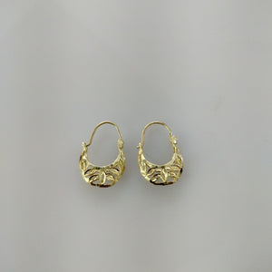 ARETES PAR ORO 14 K 2.3 GRMS (SEMINUEVO)
