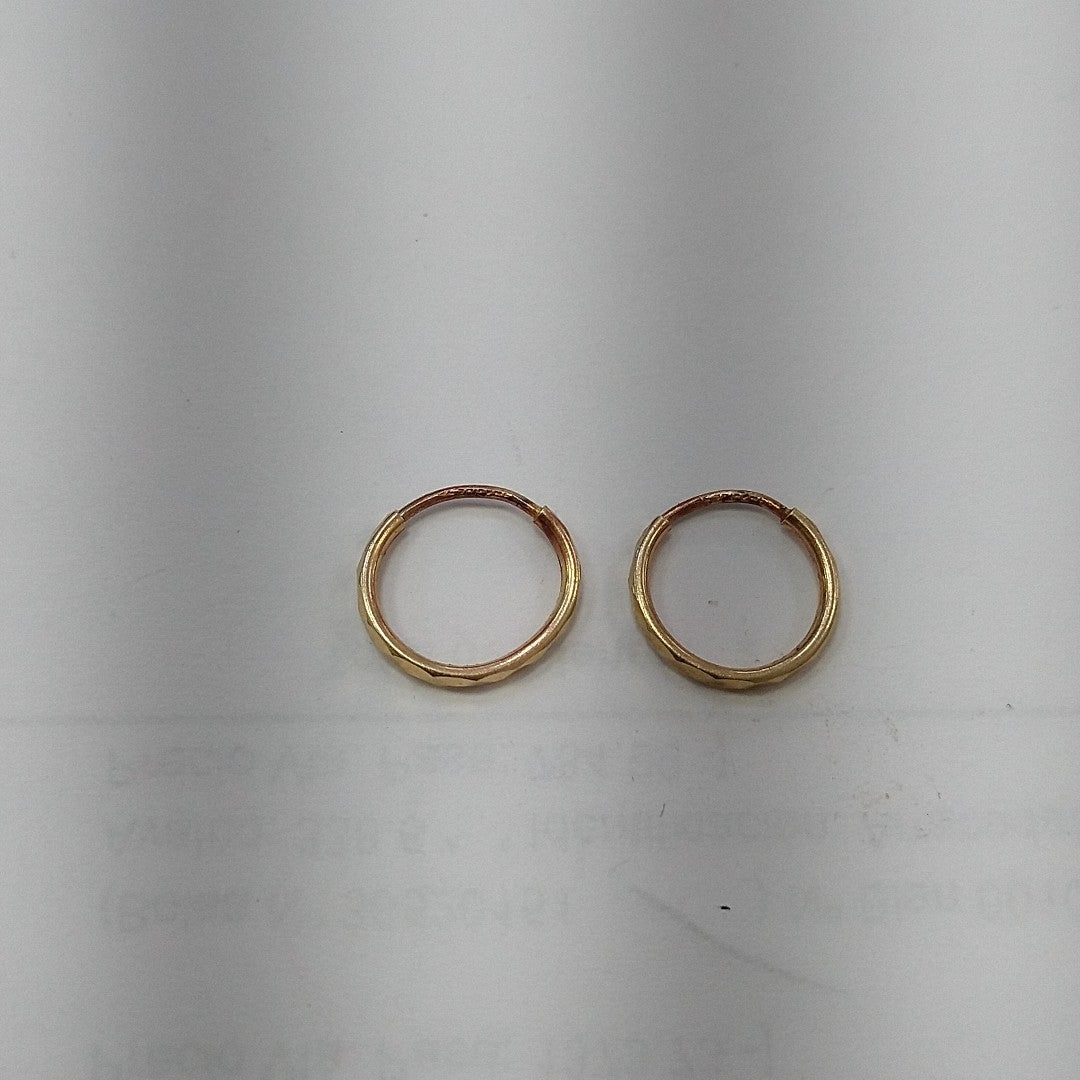 ARRACADAS PAR ORO 10 K 0.4 GRMS (SEMINUEVO)