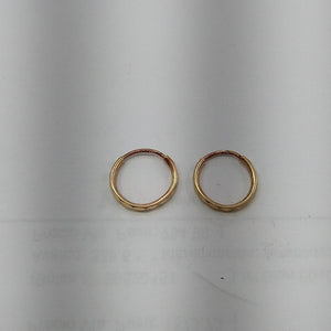 ARRACADAS PAR ORO 10 K 0.4 GRMS (SEMINUEVO)