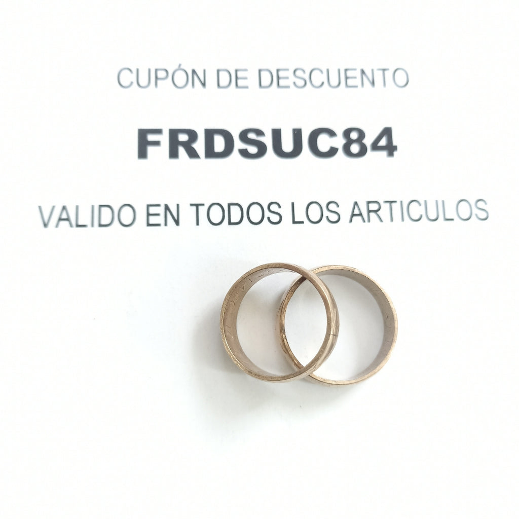 ARGOLLA ORO 8 K 10.8 GRMS (SEMINUEVO)