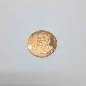 MEDALLA CONMEMORATIVA ORO 21 K 41.9 GRMS (SEMINUEVO)