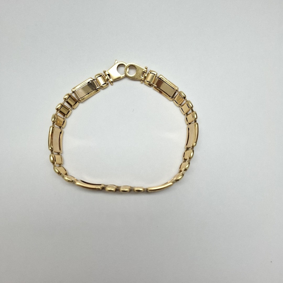PULSERA ORO BLANCO 14 K 14,40 GRMS (SEMINUEVO)